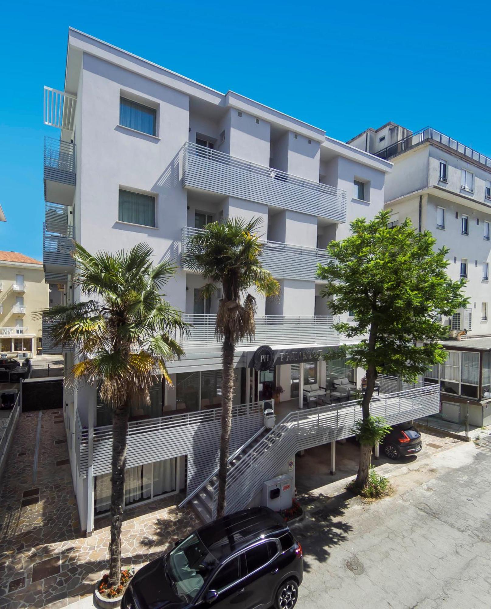 B&B Primrose Residence Hotel Rimini Exterior foto